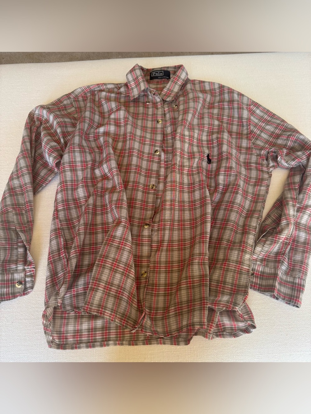 POLO Ralph Lauren cotton flannel size large